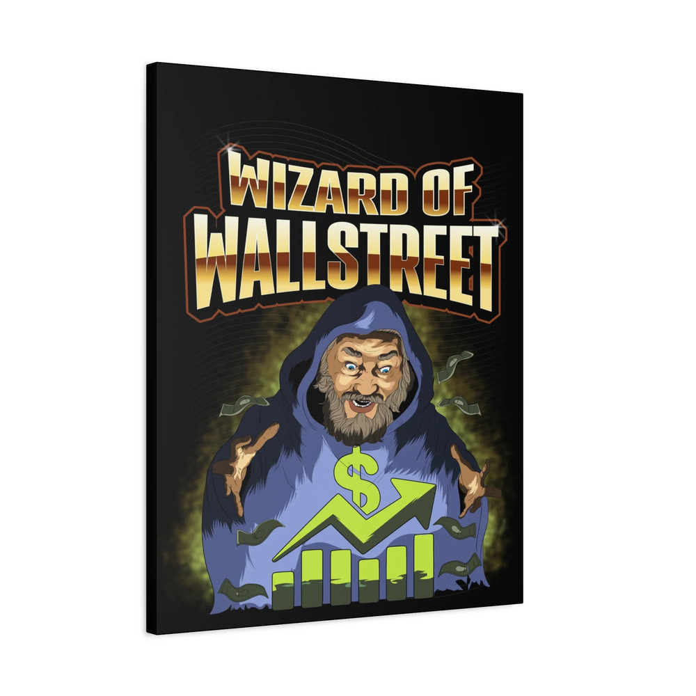 Wizard of Wall Street Wall Street Trading Quote-Money Motivation Wall Art
